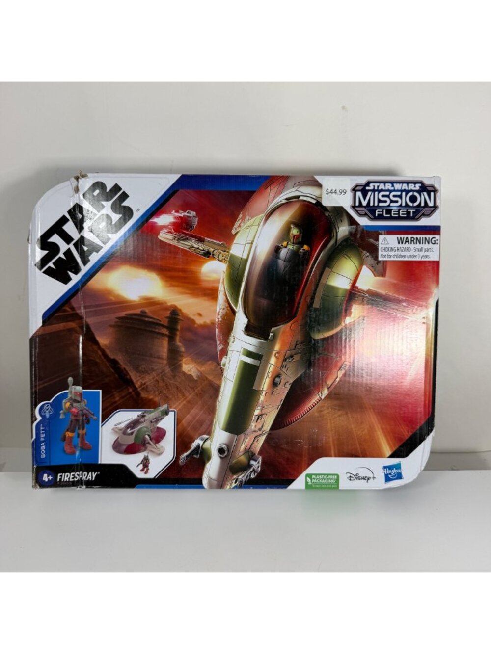 2022 Star Wars Mission Fleet Firespray Boba Fett Disney The Mandalorian NOB